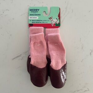 Merry Makings Skid-Resistant Dog Socks - Size S, NWT